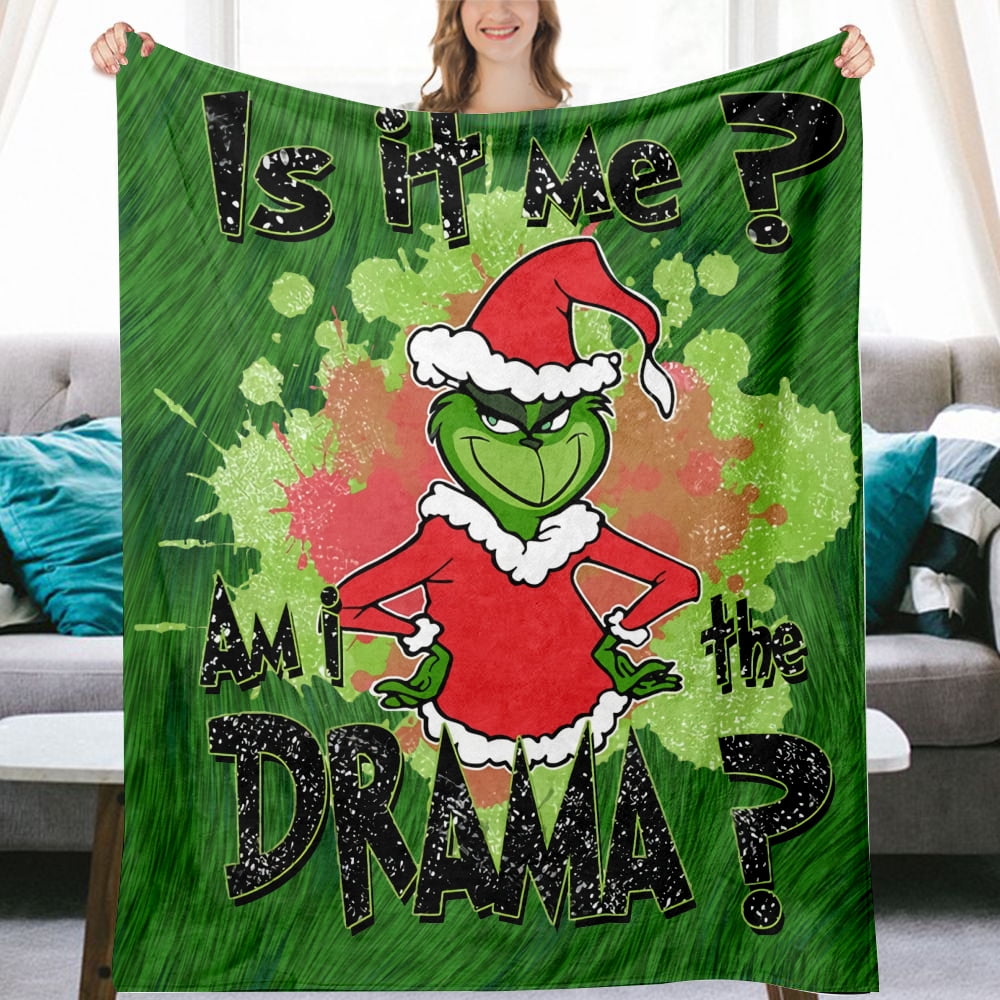 Dr. Seuss The Grinch Christmas Bed Throws Cozy Luxury Warm Cozy Lightweight  Luxury Flannel Lap Blankets Cartoon Throw Blanket for Couch for Boys,  Girls, Kids, Toddler, Infant, Newborn - Walmart.com