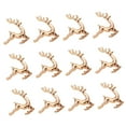 thumbnail image 4 of 12x Servilleteros de Reno Servilleteros Adorno de Mesa de Comedor Rústico Moderno Servilleteros Hebillas para Banquetes Navideños Reuniones Familiares, 4 of 7