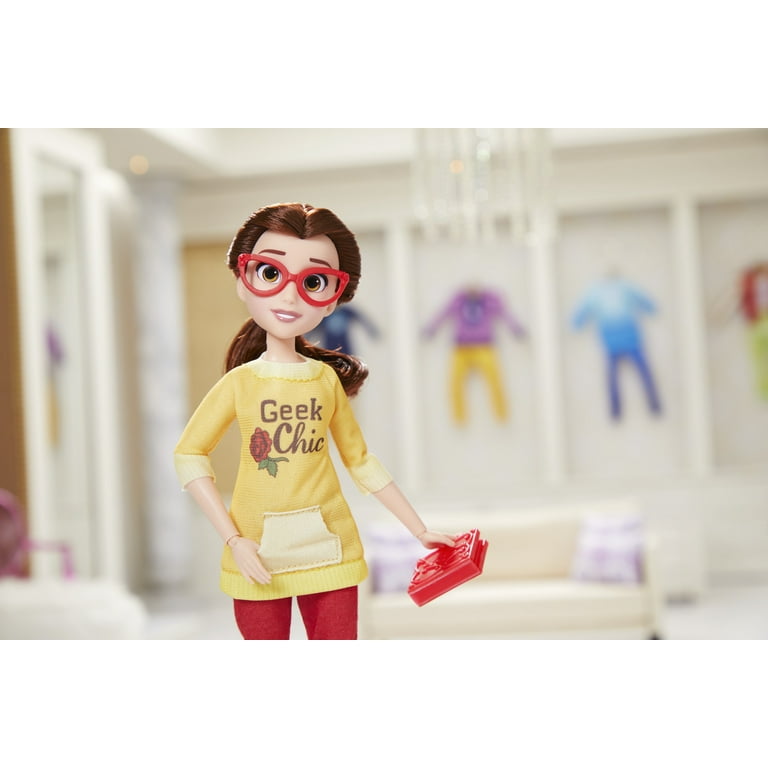 Disney Princess Comfy Squad Belle Doll, Collectible Toy