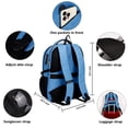 thumbnail image 4 of Mochila SHRRADOO para portátil de viaje, antirrobo, puerto USB de 16,3 pulgadas, 4 of 7