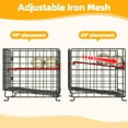 thumbnail image 4 of X-COSRACK 6-Tier Stackable Can Organizer for Pantry, Adjustable Gravity Can Dispenser Rack with Tilt Design, Heavy Duty Metal Storage Holder for Kitchen Cabinet, Soda & Canned Food, 4 of 9