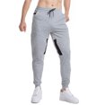 thumbnail image 2 of Pantalones largos Sunloudy para hombre, pantalones ajustados con bolsillos con cordón en la cintura elástica de retazos de colores en contraste, pantalones casuales simples Sunloudy M L XL XXL XXXL, 2 of 8