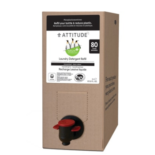 Attitude Laundry Detergent Unscented 67.62 fl oz