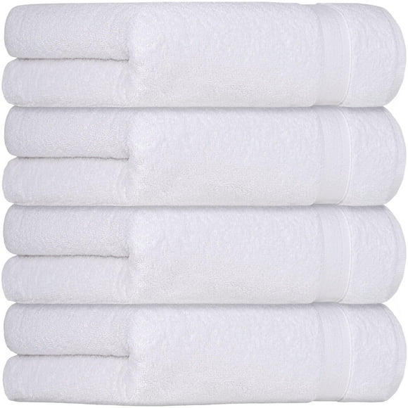 Toallas De Mano Turcas De Algodón De 16.0 X 29.1 In, De Secado Rápido, Suaves Y Muy Absorbentes, Juego De 4 | Toallas De Uso Diario 100% Algodón Para Baño, Gimnasio Y Más | Toallas De Baño (4 Piezas B