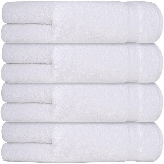 Toallas De Mano Turcas De Algodón De 16.0 X 29.1 In, De Secado Rápido, Suaves Y Muy Absorbentes, Juego De 4 | Toallas De Uso Diario 100% Algodón Para Baño, Gimnasio Y Más | Toallas De Baño (4 Piezas B