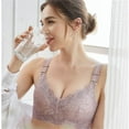 thumbnail image 3 of Plus Size Wireless Breathable Bra with Adjustable Fit for Women, 3 of 5