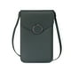 thumbnail image 2 of Bolsos de teléfono táctil para mujeres DGS Mini de cuero cruzado hombro monedero cartera ranuras para tarjetas de crédito transparente monedero de teléfono pequeño bolso de mujer retro estudiante hebi, 2 of 2