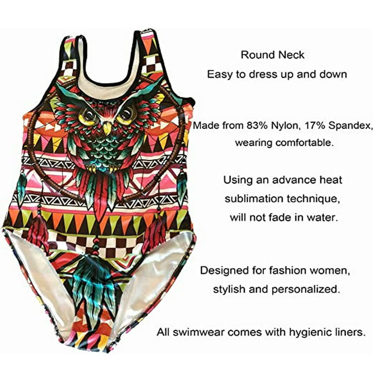 Custom Swimsuit Women One Piece Swimwear Personalized Face Boyfriend  Independence Day Bathing Suit 