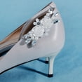 thumbnail image 5 of 2 clips para zapatos con diamantes de imitación, accesorios desmontables para zapatos de boda, decoración de zapatos de tacón, 5 of 5