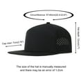 thumbnail image 4 of Gorra de béisbol FEINION, gorra de rendimiento ajustable con ala plana, 4 of 6