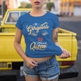 thumbnail image 2 of Gorgeous March Queen T-Shirt, Funny Birthday Shirt for Women, Perfect Gift for March Birthday, 2 of 4