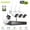 4T Hard drive, variant on SANNCE 4PCS 3MP H.265+ Wireless Wi-Fi Security Camera System, 100ft Night Vison, IP66, Remote Monitoring, NO HDD, Human Detecti, 5MP 8CH NVR Two-Way Audio Recording and 3MP Bullet Cameras
