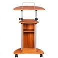 thumbnail image 3 of Pemberly Row Mobile Laptop Stand in Honey, 3 of 7