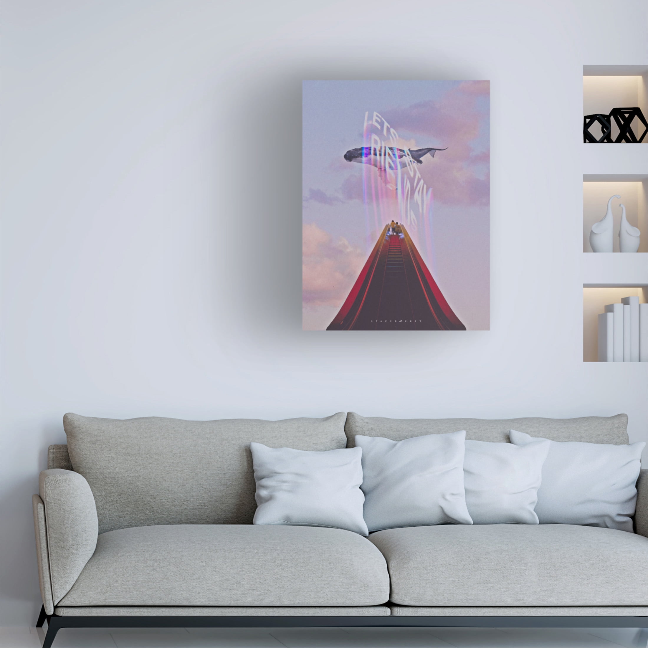 Trademark Fine Art spacerocket art 263 Canvas Wall Art