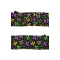 thumbnail image 3 of Fuzoiu Mardi Gras Carnival4 Print Baby Bow Headband for Newborns, Baby Girl Head Wrap,Baby Shower Gift,Stretchy Hair Accessories for Newborn Infant Toddlers Kids, 3 of 5