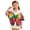 r-1360Red2387, variant on HAYIMI Summer Girls Net Scarf Sunscreen Butterfly Beach Cover Up Shirt For Children Swimwear Holiday Kids Bathing Suit
