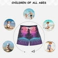 thumbnail image 6 of FORMRS Boys Swim Trunks Quick Dry Mesh Liner Boardshorts Sizes XS-XL, Night Neon Road, 6 of 7