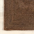 thumbnail image 4 of Rugs USA Juniper Tiled Jute Area Rug, 5' x 8', Christie Dark Brown, 4 of 8