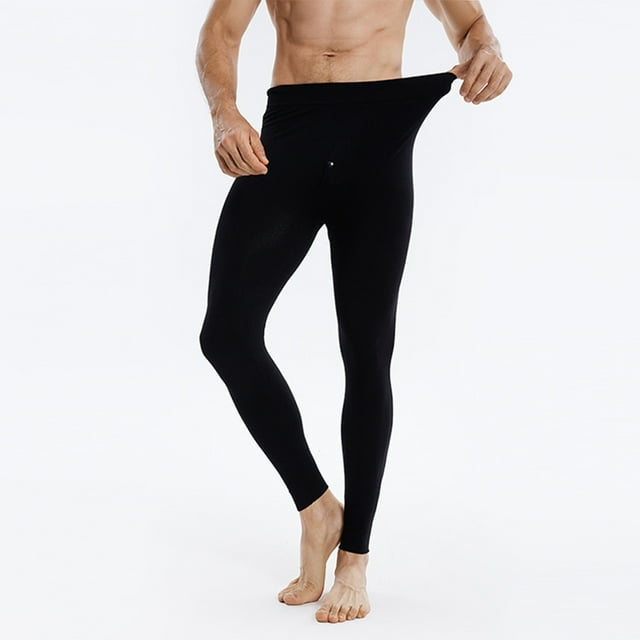 Injueey Ropa interior térmica, pantalones cálidos transpirables, lavable, absorción de sudor, secado rápido, reutilizable, termos en forma de U, Suministros térmicos Negro Injueey HA071590-01