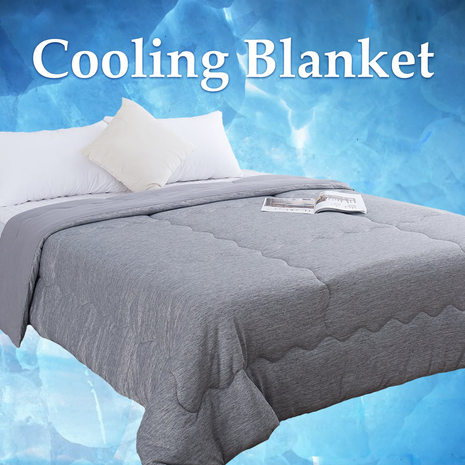 Omerai Version For Night Sweats Hot Sleeper， Cooling Comforter Twin