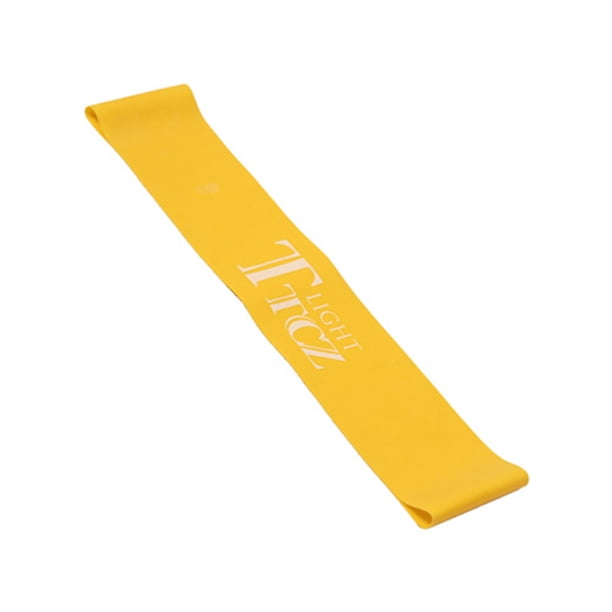 Greeniant Banda elástica de goma para yoga, ejercicio de resistencia, látex, Pilates, para piernas, brazos o completos Uniforme atlético Amarillo Greeniant HW3188-01