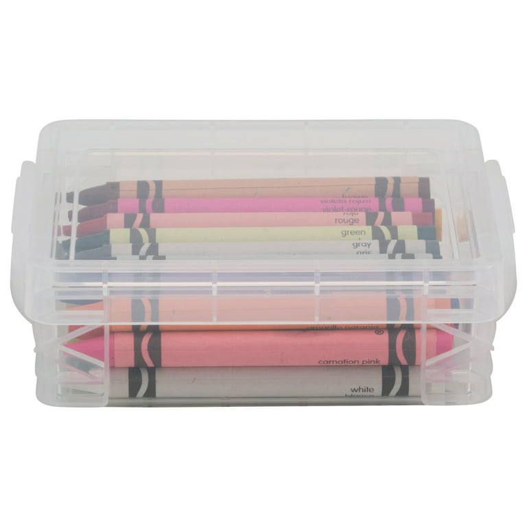 7 SUPER STACKER CRAYON BOXES ASSORTED COLORS