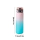 thumbnail image 3 of Botella de agua de gran capacidad para deportes al aire libre | Vaso de viaje de plástico multicolor con tapa hermética y filtro incorporado, resistente al calor, portátil, para gimnasio, oficina y, 3 of 6