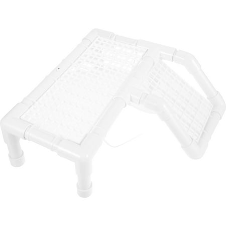 FRCOLOR Tortoise Accessories Reptile Terrarium Basking Platform Turtles White