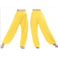 thumbnail image 1 of Pantalones de yoga Harem de pierna ancha para mujer Pantalones sueltos de baile M, 1 of 2