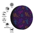 thumbnail image 4 of Fuzoiu Colorful Snake Print Universal Spare Tire Cover with Buckle Strap, Waterproof Wheel Covers for Jeep, Trailer, RV, Truck and All Car-14 inch, 4 of 6