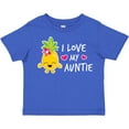 thumbnail image 3 of Inktastic I Love My Auntie with Pineapple Girls Toddler T-Shirt, 3 of 5