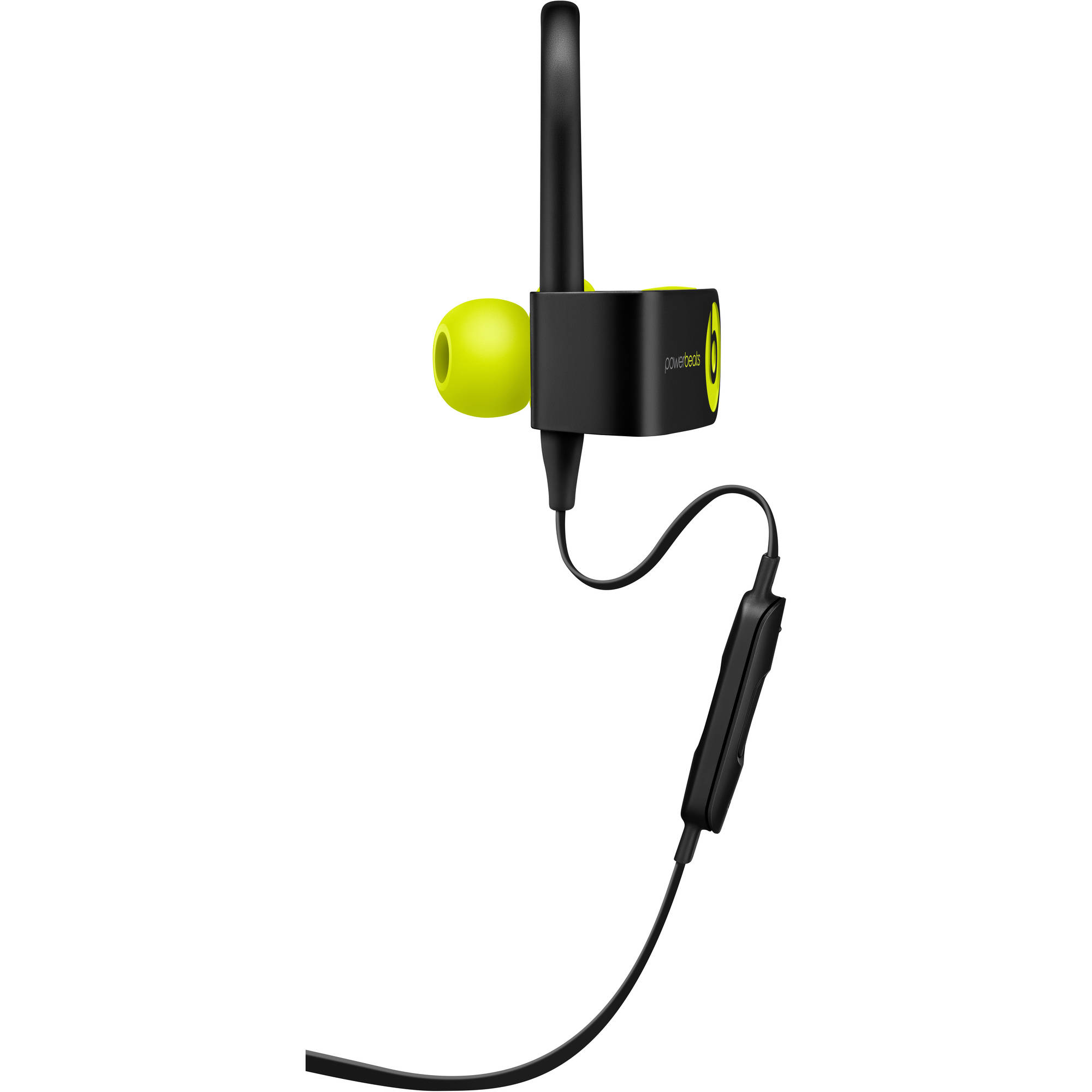 Used Apple Beats Powerbeats3 Wireless Shock Yellow In Ear Headphones MNN02LL/A - image 2 of 6