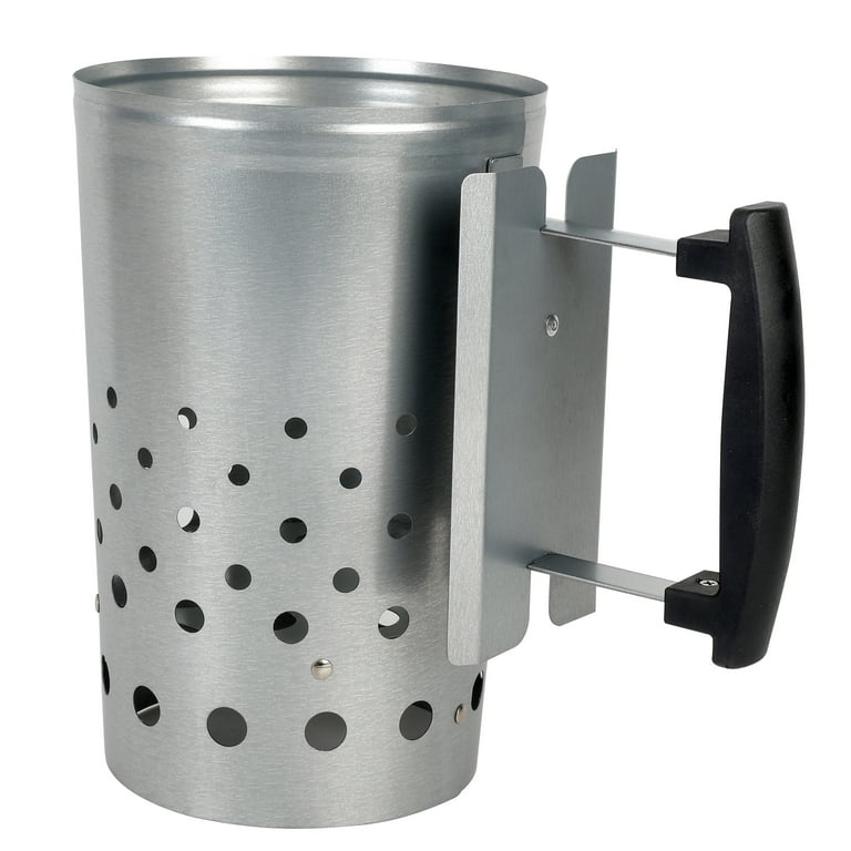 Expert Grill Charcoal Chimney Starter for Outdoors with Safety