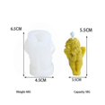 thumbnail image 1 of Mini Angel Silicone Candle Molds Cute Handmade Angels, Holiday Party Favors, 1 of 5