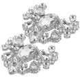 thumbnail image 2 of MasteelfCA 1 Pair Butterfly Shoe Clips Rhinestone Shoe Clips Wedding Bridal Shoe Decorations, 2 of 7