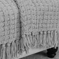 thumbnail image 6 of Home Soft Things Space Yarn Throw - Charcoal Grey - 60" x 80" Jumbo, 6 of 7
