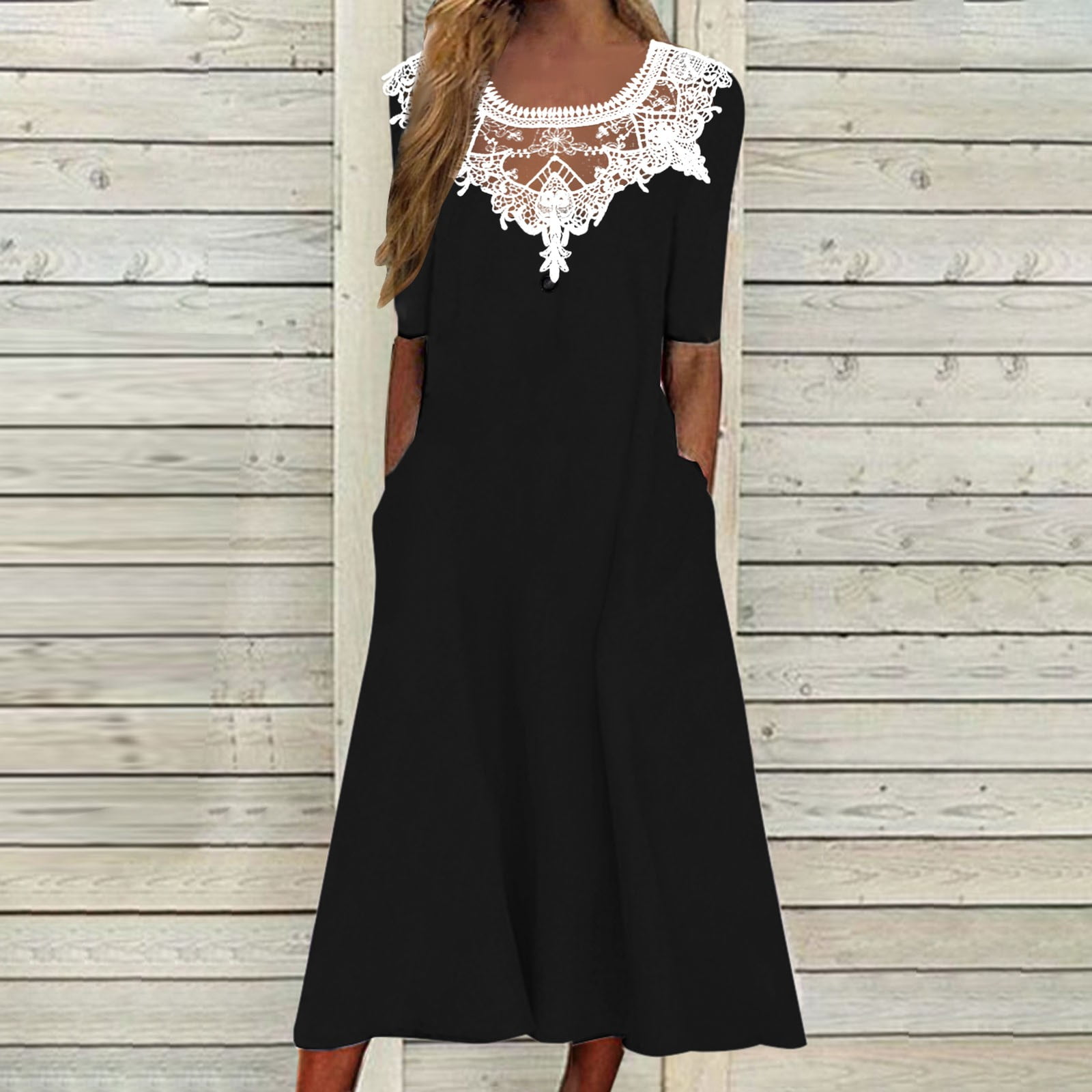 Lace Tent Dress