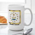 thumbnail image 6 of CafePress - Rhode Island State Flag Large Mug - 15 oz Ceramic Large White Novelty Mug, 6 of 6