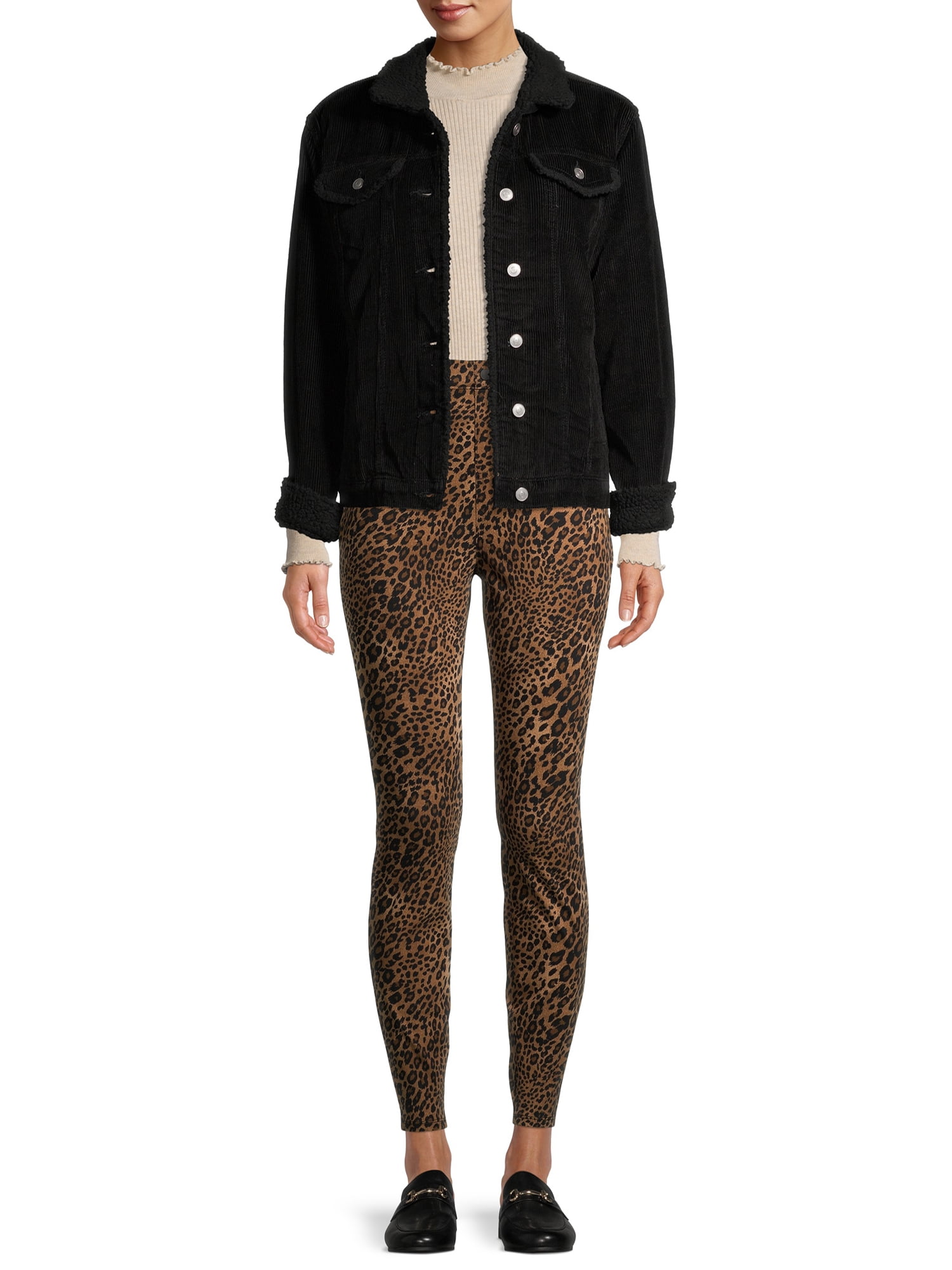 Time and Tru Women's High Rise Jeggings, Sizes XS-XXL