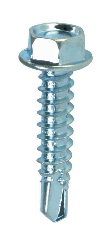ITW BRANDS Drill Point Screws, Self-Tapping, Hex Washer Head, #10 x 1-In., 140-Pk. 21328