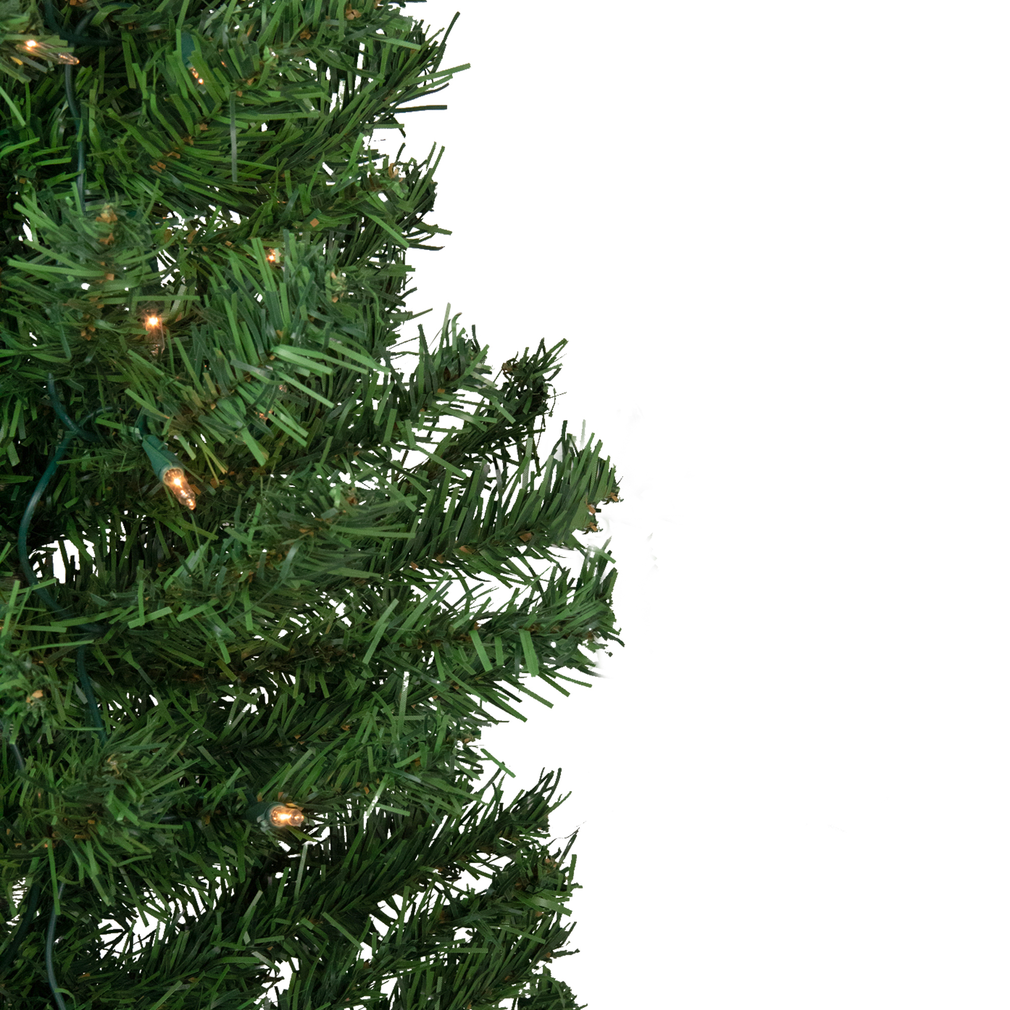 Northlight 3' Pre-Lit Green Medium Niagara Pine Artificial Christmas Tree - Clear Lights - image 4 of 5