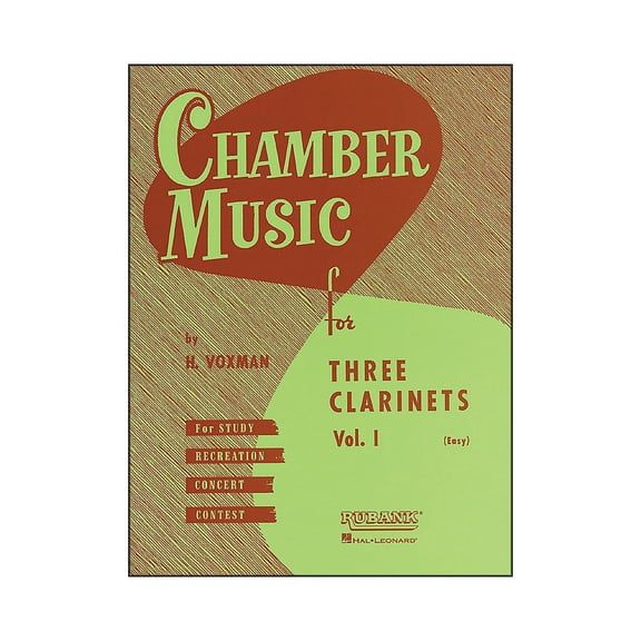 Chamber Music for Three Clarinets, Vol. 1 (Easy) (Paperback)