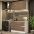 thumbnail image 2 of Cocina Integral Madesa Glamy Sin Tarja Con 120 Cm Marron Madesa Glamy, 2 of 10