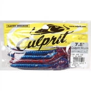 Culprit 7.5" Original Worm Fire and Ice, 18 Count