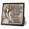 thumbnail image 2 of Sculpture Plaque-Moments Of Faith: Runner (#11703), 2 of 2