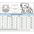 thumbnail image 7 of Aosijia Pet Warm Jacket Small Dog Vest Harness Puppy Winter 2 in 1 Outfit Cold Weather Coat Zipper Fleece Dog Clothes for Puppy Small Dogs Cats, 7 of 7