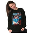 thumbnail image 3 of Street Fighter Chun Li Born Fly Sweatshirt for Men or Women Brisco Brands S, 3 of 6