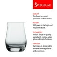thumbnail image 4 of Spiegelau Single Barrel Bourbon Glasses, Set of 2, European-Made Lead-Free Crystal, Modern Whiskey Glasses, Dishwasher Safe, Professional Quality Cocktail Glass Gift Set, 13.25 oz, 4 of 11