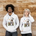 thumbnail image 4 of Border Collie Celebrates Spring and Enjoys a Happy Easter Hoodie Unisex Merch Hoodies Borders Dog Lovers Gifts Idea - 02001, 4 of 6