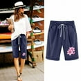 thumbnail image 4 of Birdeem Ensemble Haut et Short pour Femmes Shorts à Taille Élastique avec Cordon de Serrage, 4 of 12